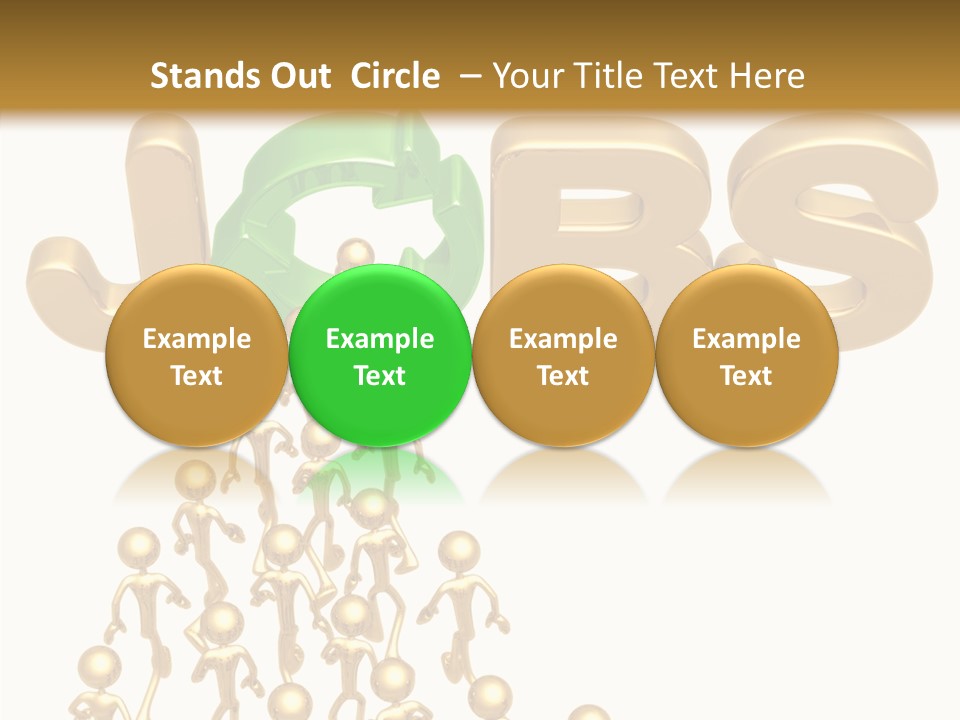 Finger White Background Close Up PowerPoint Template