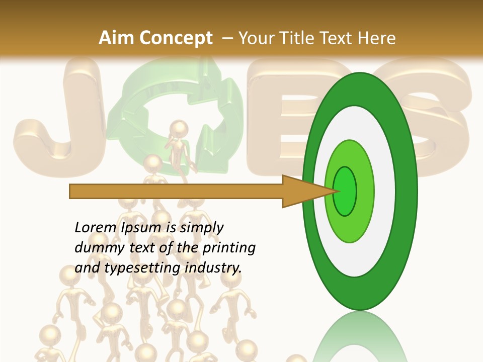 Finger White Background Close Up PowerPoint Template