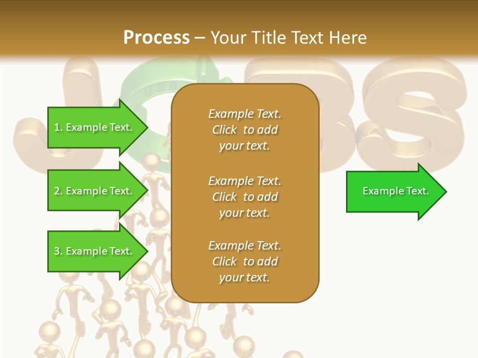Finger White Background Close Up PowerPoint Template