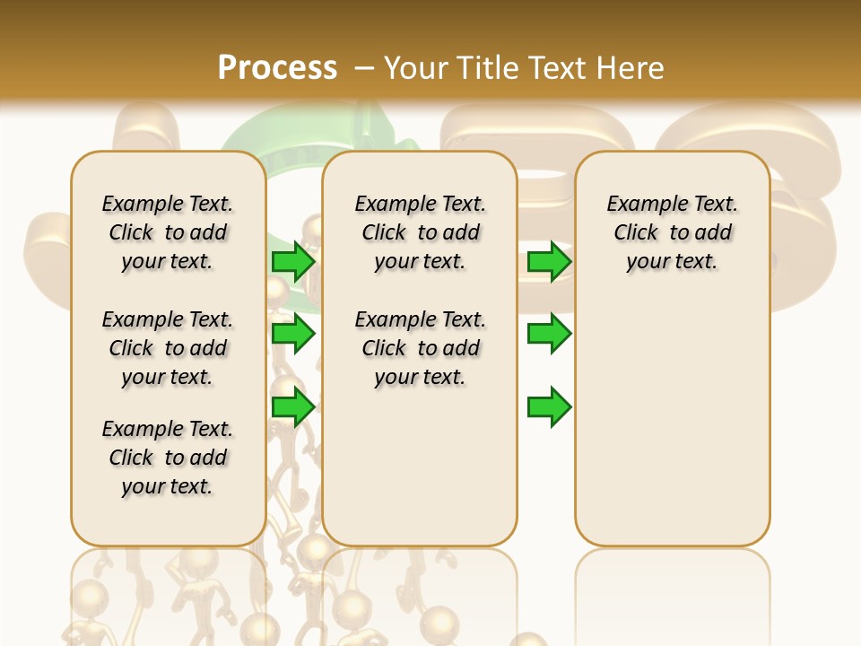 Finger White Background Close Up PowerPoint Template