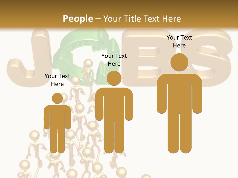 Finger White Background Close Up PowerPoint Template