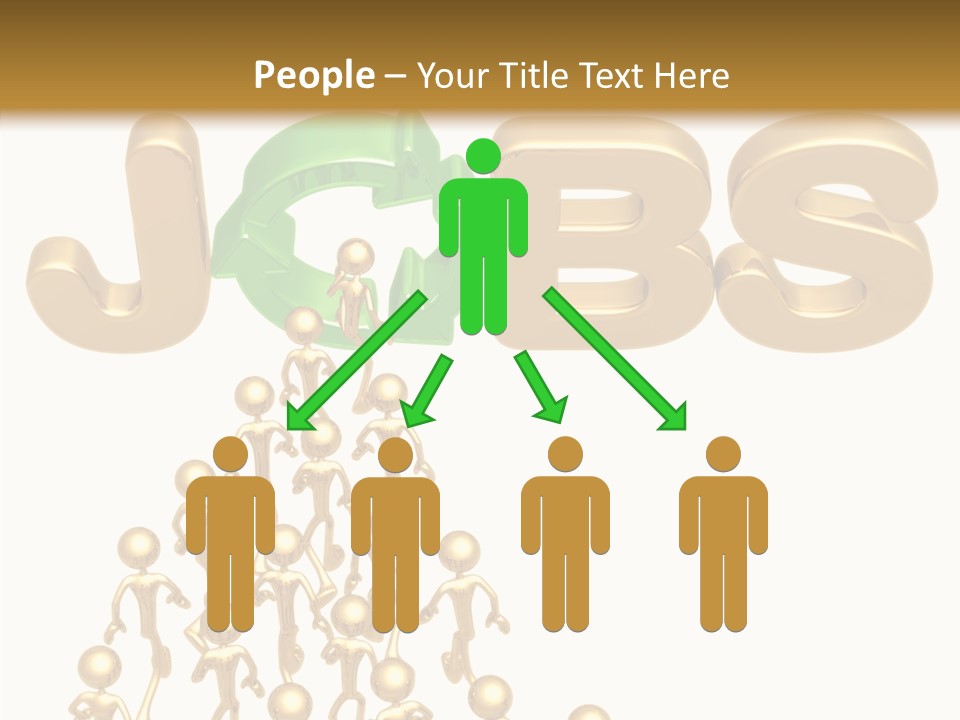 Finger White Background Close Up PowerPoint Template