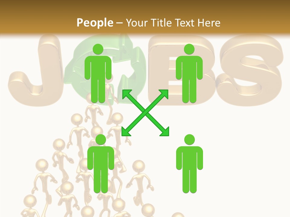 Finger White Background Close Up PowerPoint Template