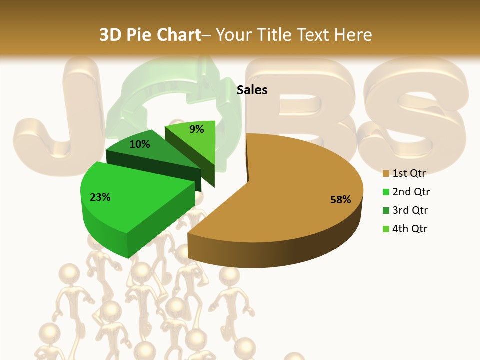 Finger White Background Close Up PowerPoint Template