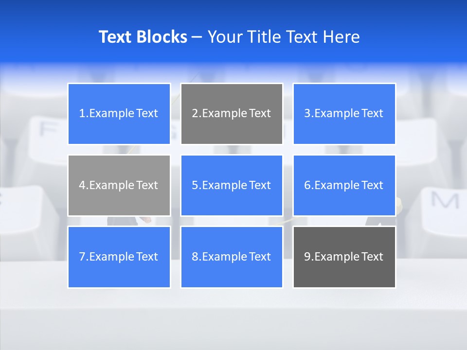 Helping Hand Finger Help PowerPoint Template
