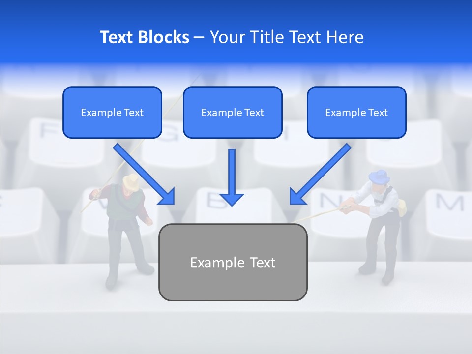 Helping Hand Finger Help PowerPoint Template