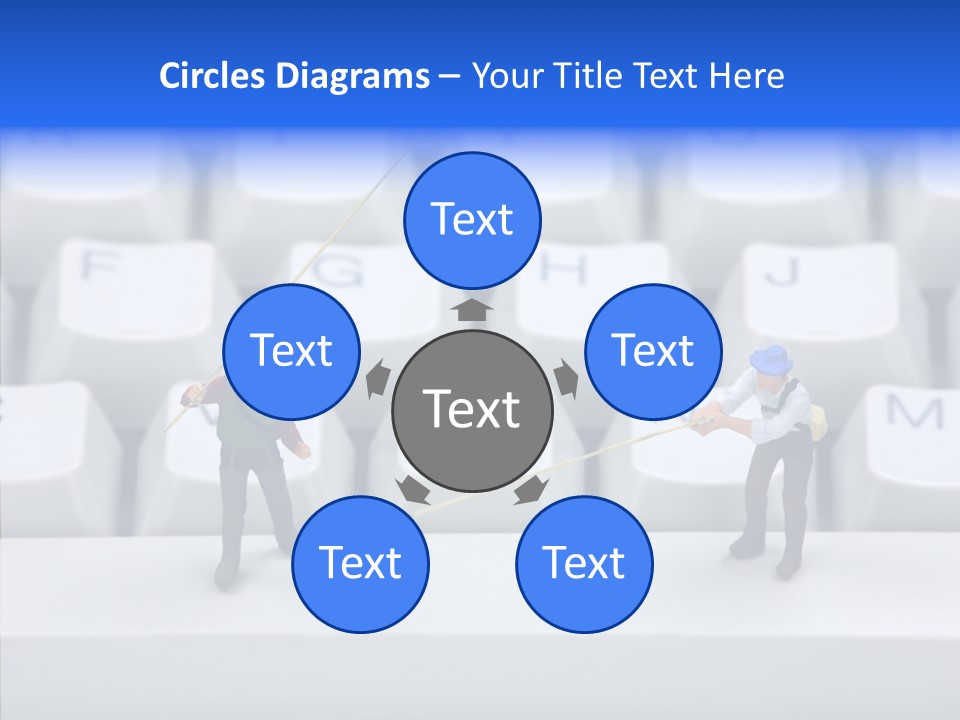 Helping Hand Finger Help PowerPoint Template