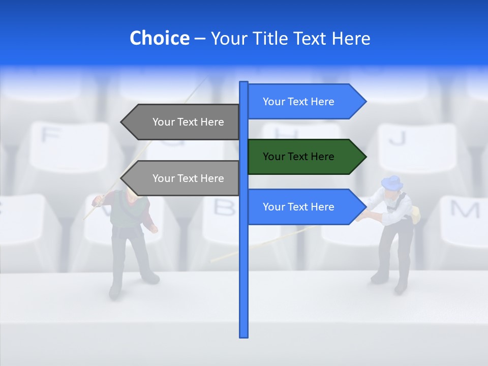 Helping Hand Finger Help PowerPoint Template