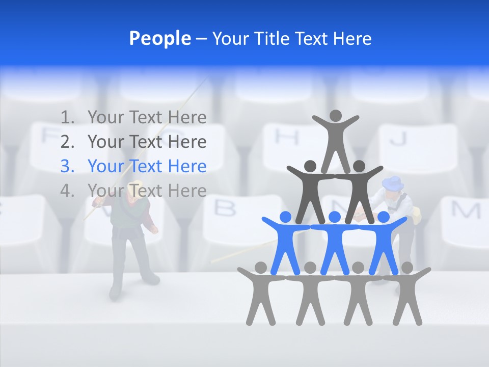 Helping Hand Finger Help PowerPoint Template