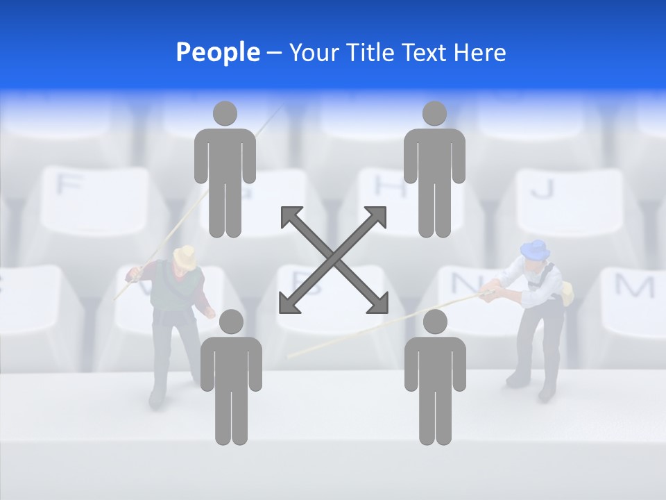 Helping Hand Finger Help PowerPoint Template