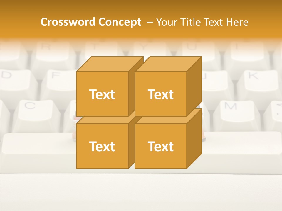 Senior  Young Closeup PowerPoint Template