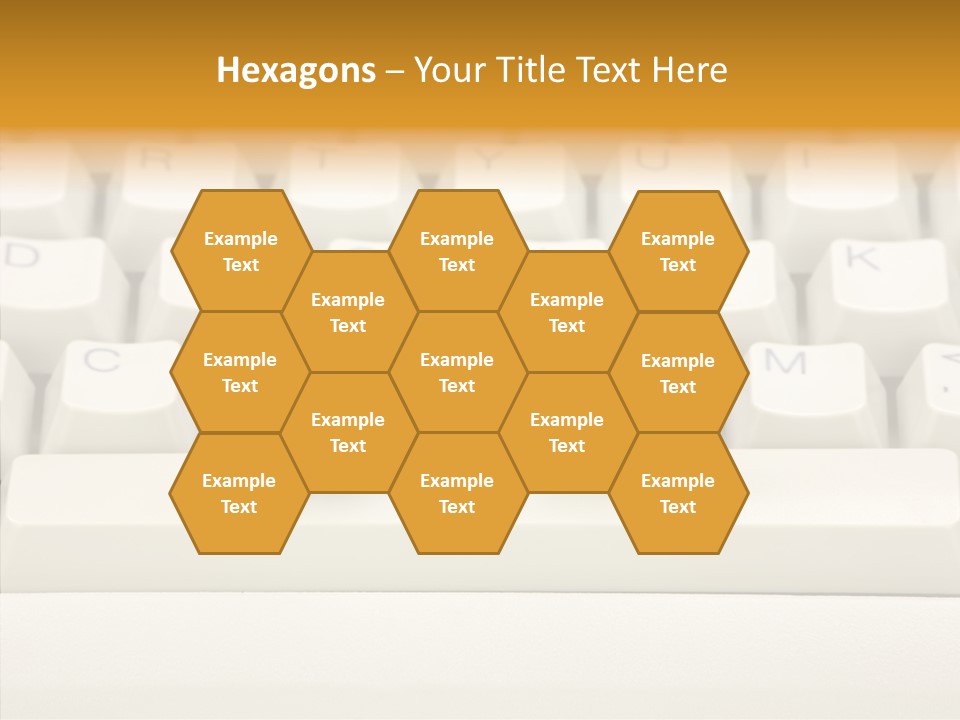 Senior  Young Closeup PowerPoint Template