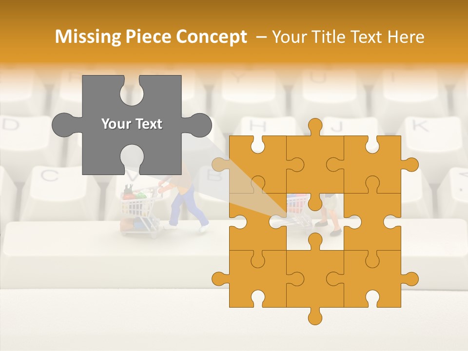 Senior  Young Closeup PowerPoint Template