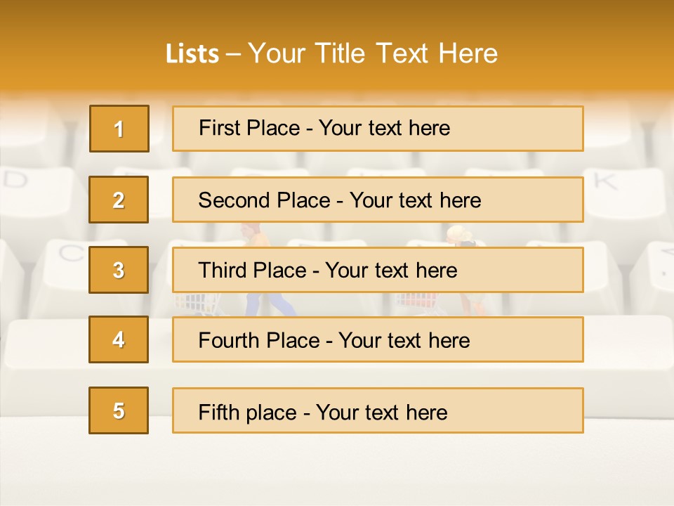 Senior  Young Closeup PowerPoint Template