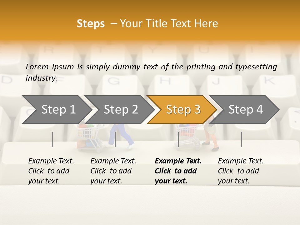 Senior  Young Closeup PowerPoint Template