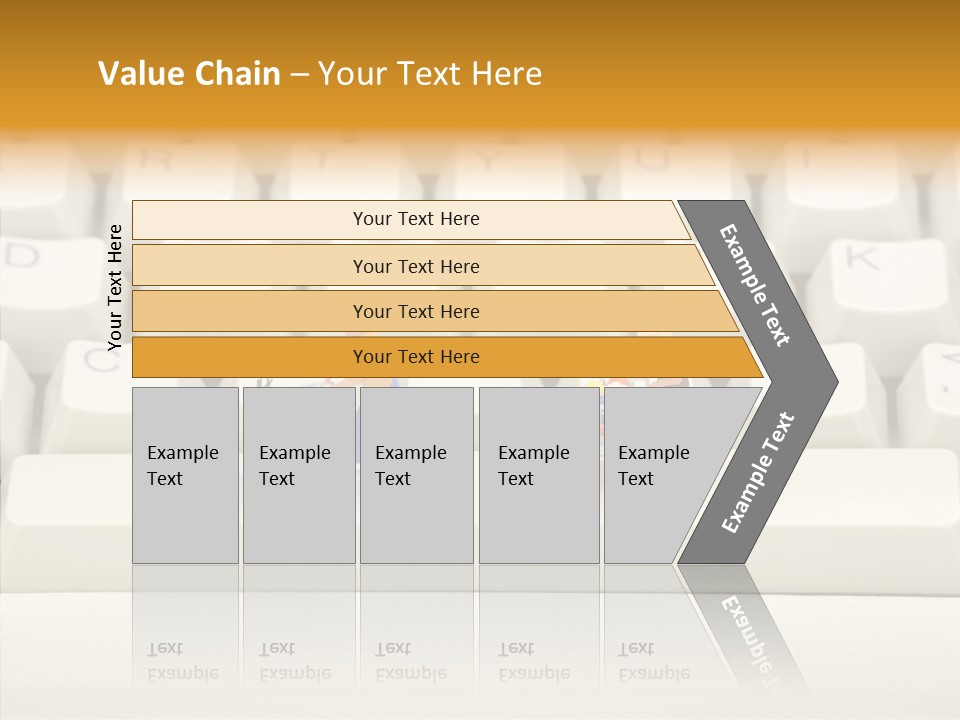 Senior  Young Closeup PowerPoint Template