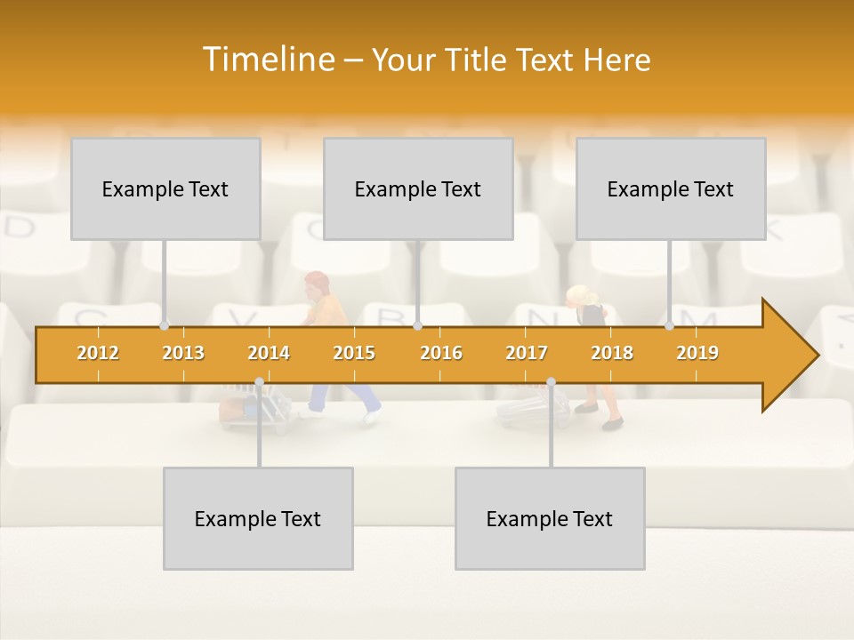 Senior  Young Closeup PowerPoint Template