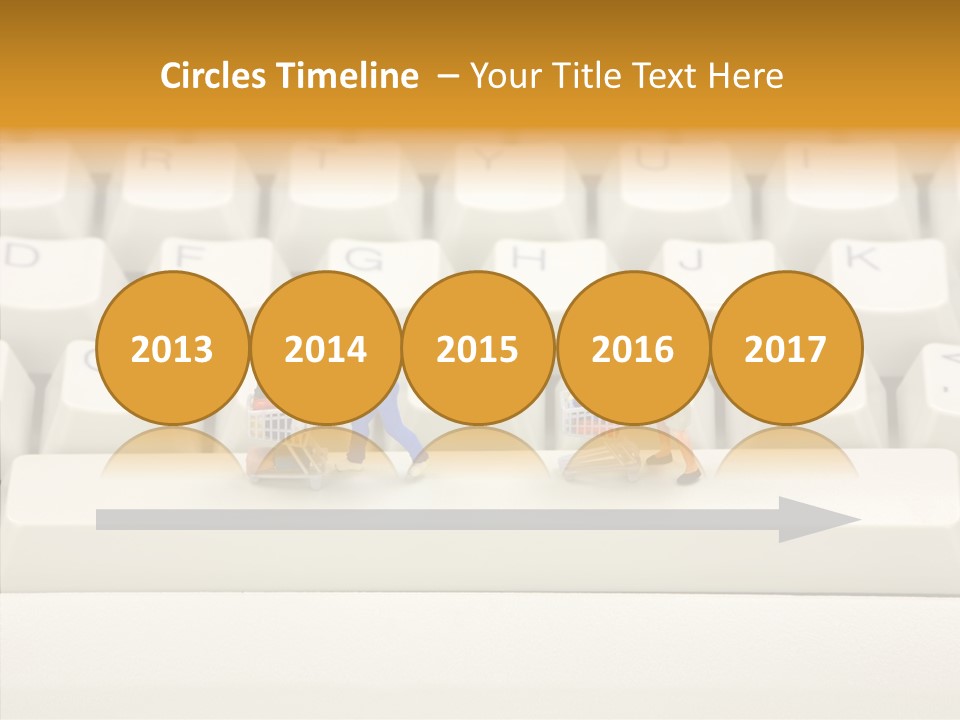 Senior  Young Closeup PowerPoint Template