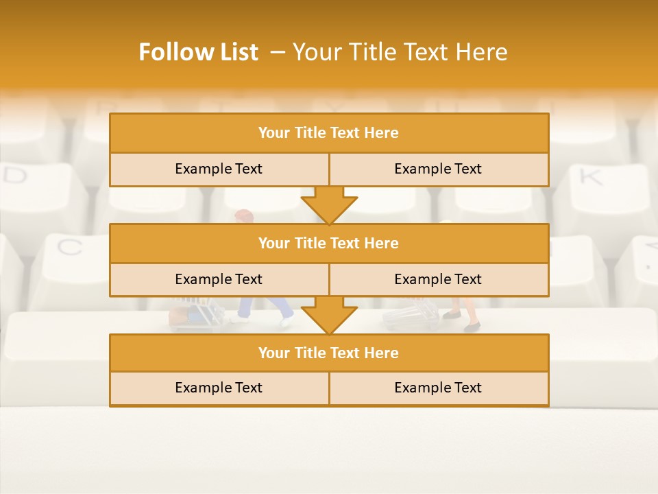 Senior  Young Closeup PowerPoint Template