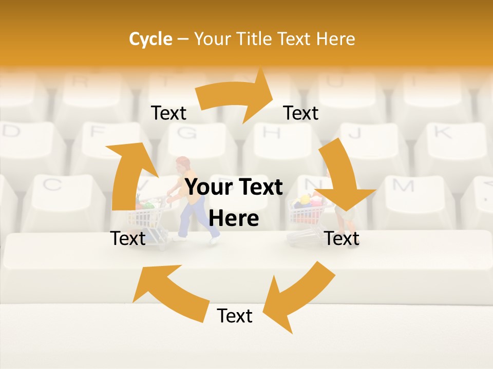 Senior  Young Closeup PowerPoint Template