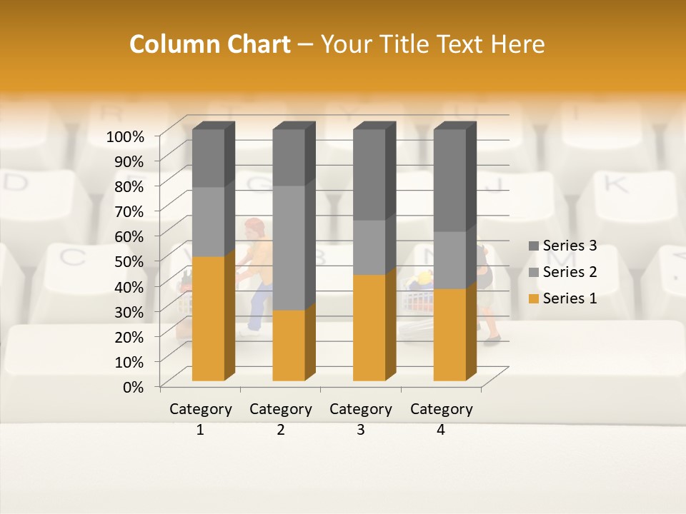 Senior  Young Closeup PowerPoint Template