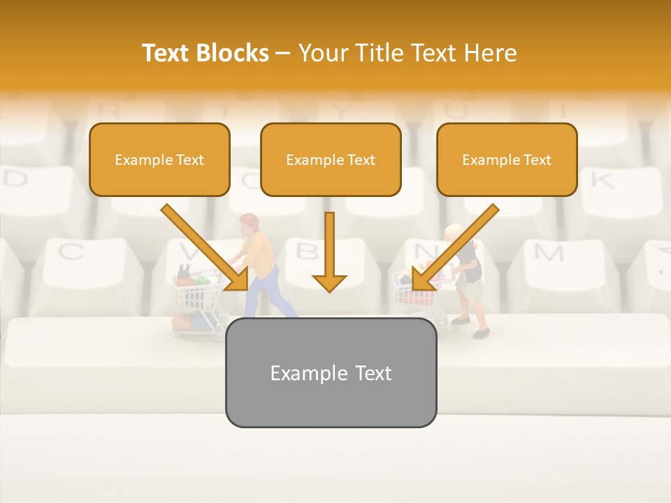 Senior  Young Closeup PowerPoint Template