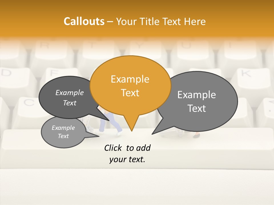 Senior  Young Closeup PowerPoint Template