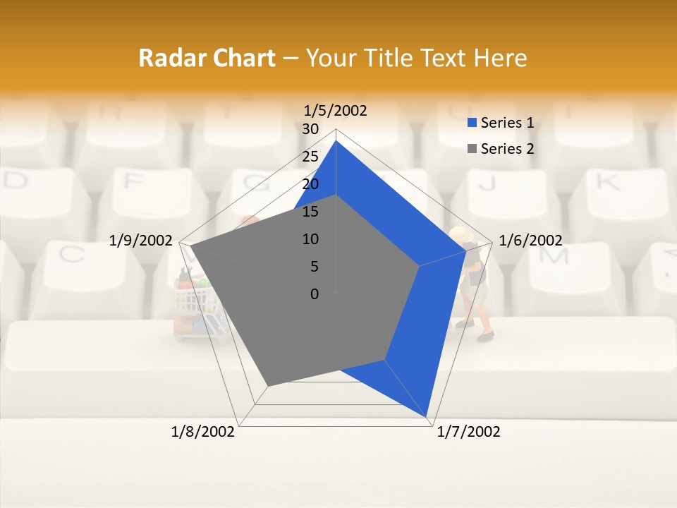 Senior  Young Closeup PowerPoint Template