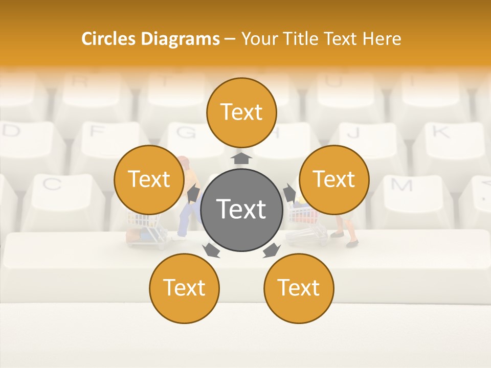 Senior  Young Closeup PowerPoint Template