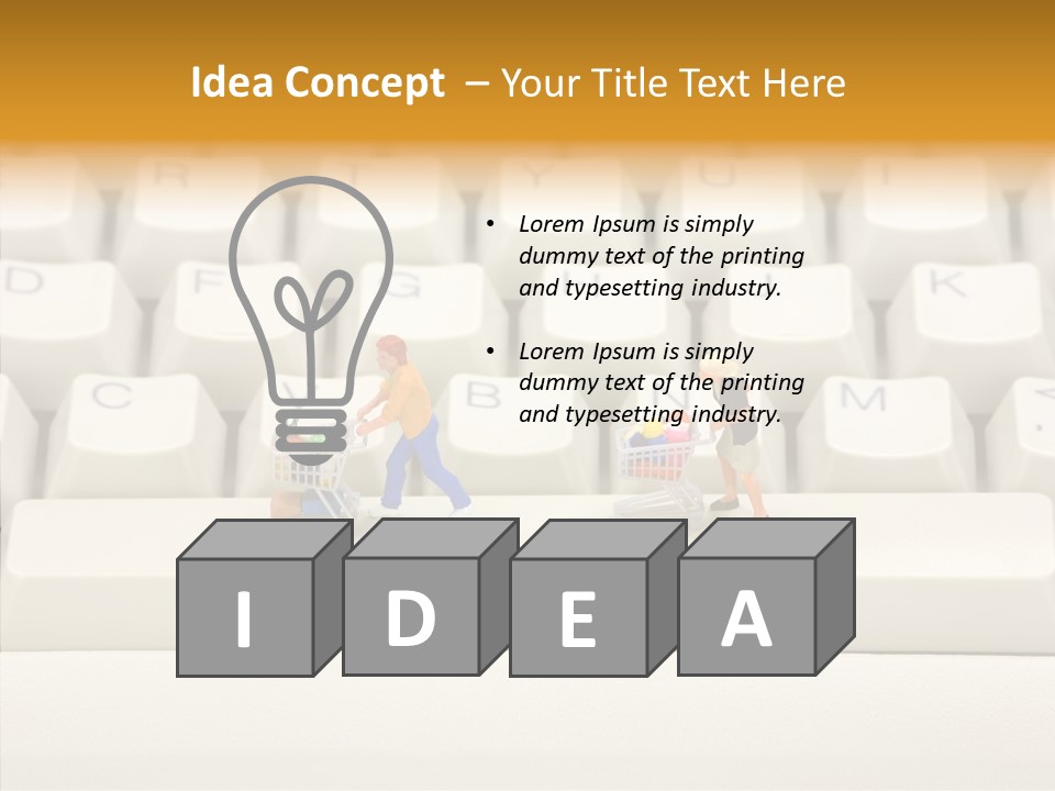 Senior  Young Closeup PowerPoint Template