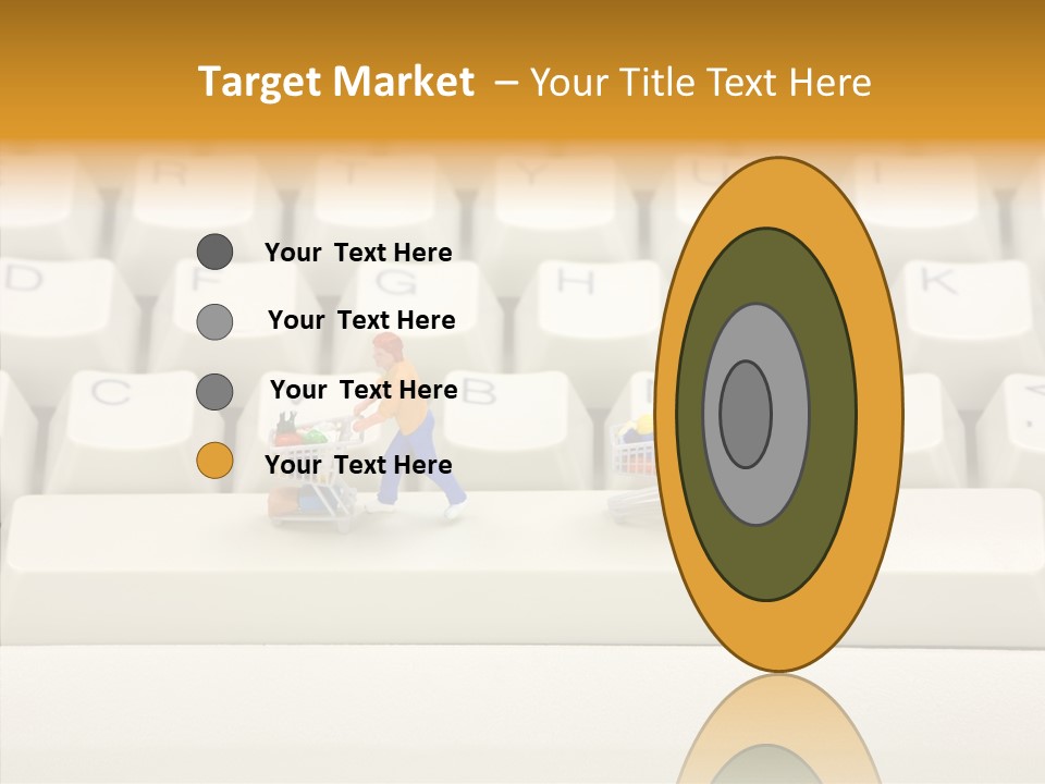 Senior  Young Closeup PowerPoint Template