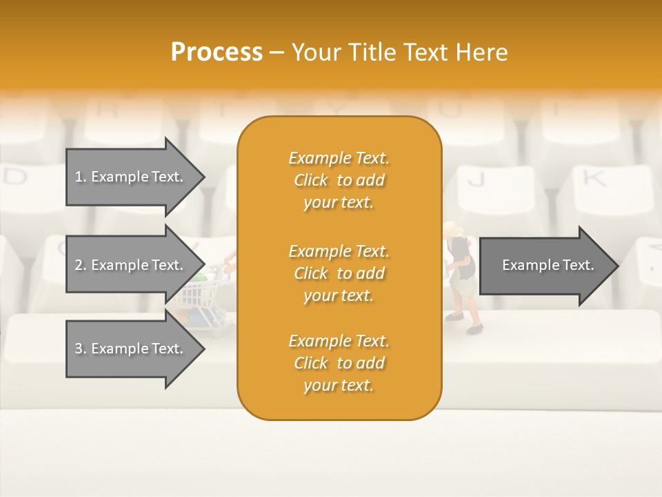 Senior  Young Closeup PowerPoint Template