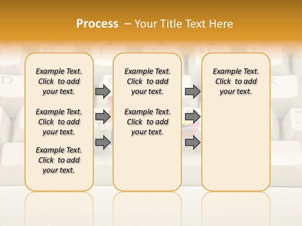 Senior  Young Closeup PowerPoint Template
