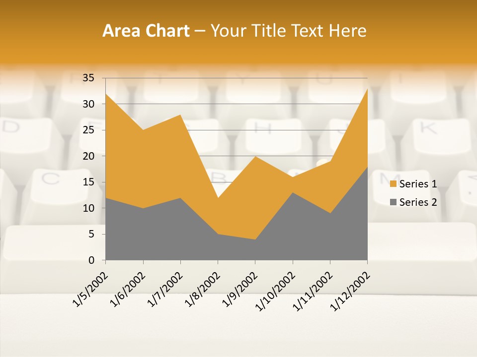 Senior  Young Closeup PowerPoint Template