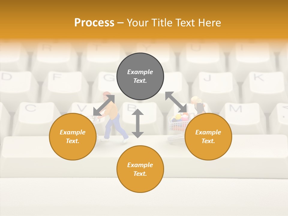 Senior  Young Closeup PowerPoint Template