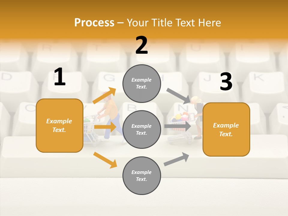 Senior  Young Closeup PowerPoint Template