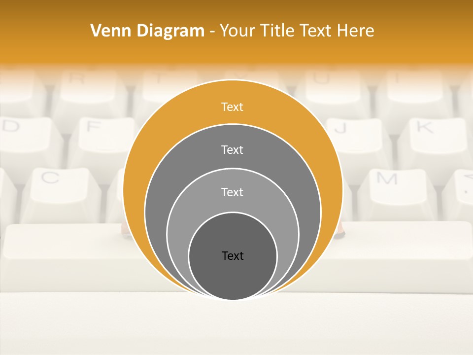 Senior  Young Closeup PowerPoint Template