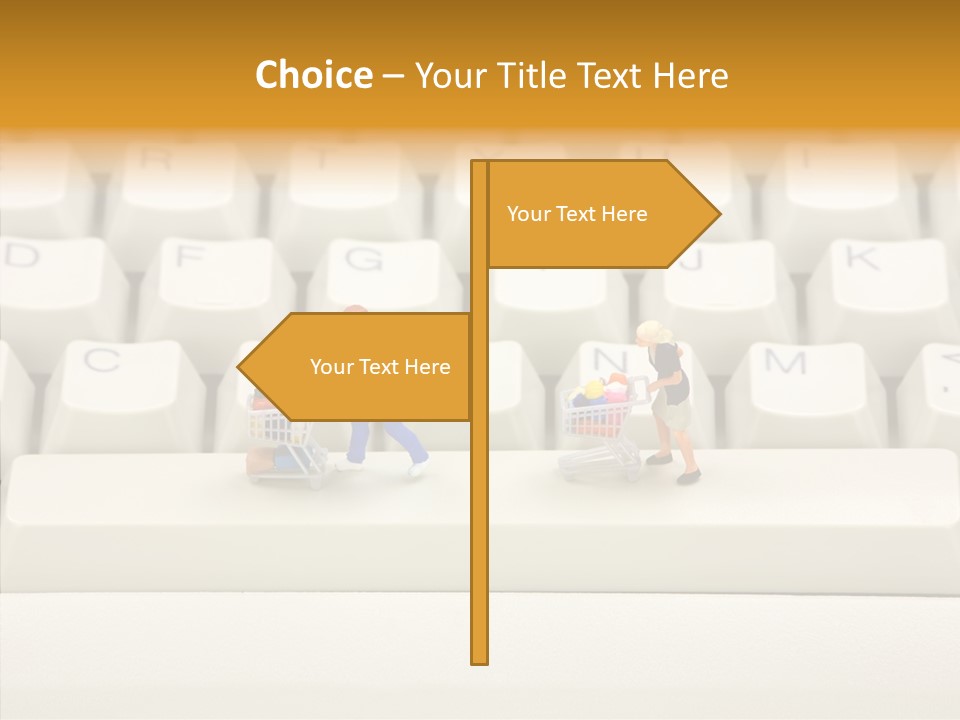 Senior  Young Closeup PowerPoint Template