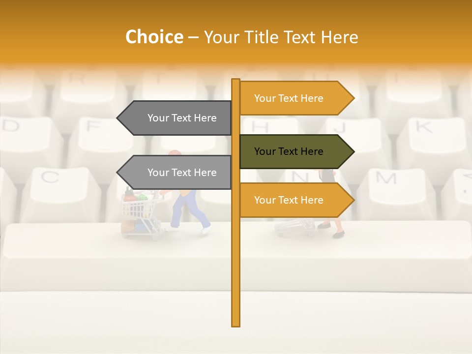 Senior  Young Closeup PowerPoint Template