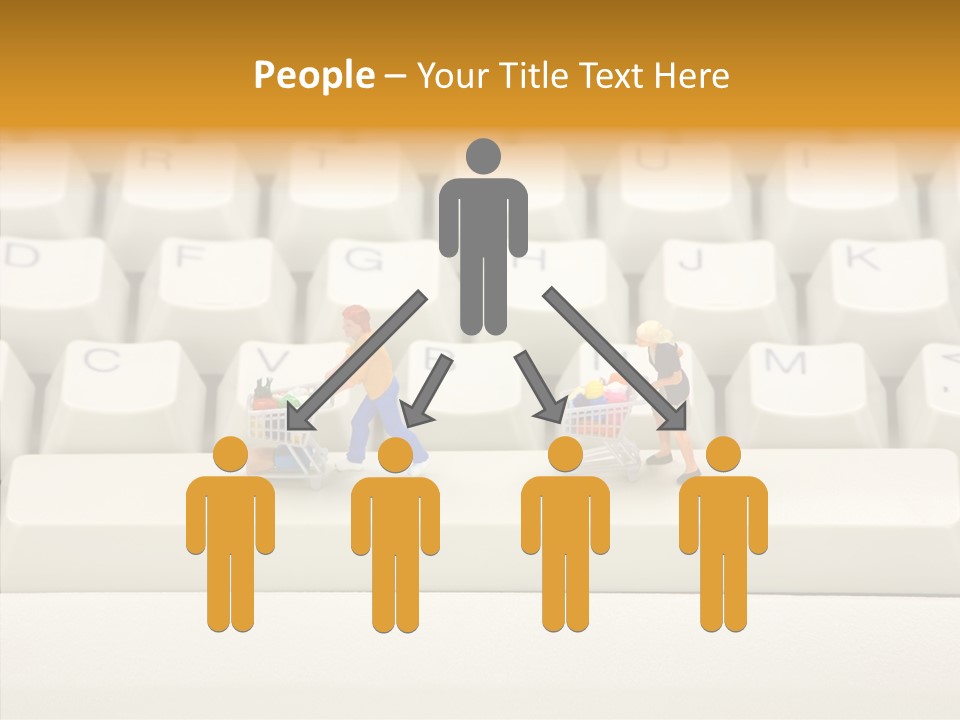 Senior  Young Closeup PowerPoint Template