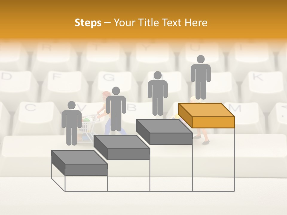 Senior  Young Closeup PowerPoint Template