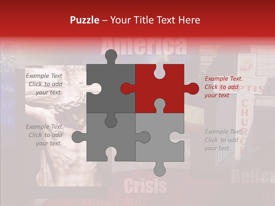 Young Senior Two PowerPoint Template