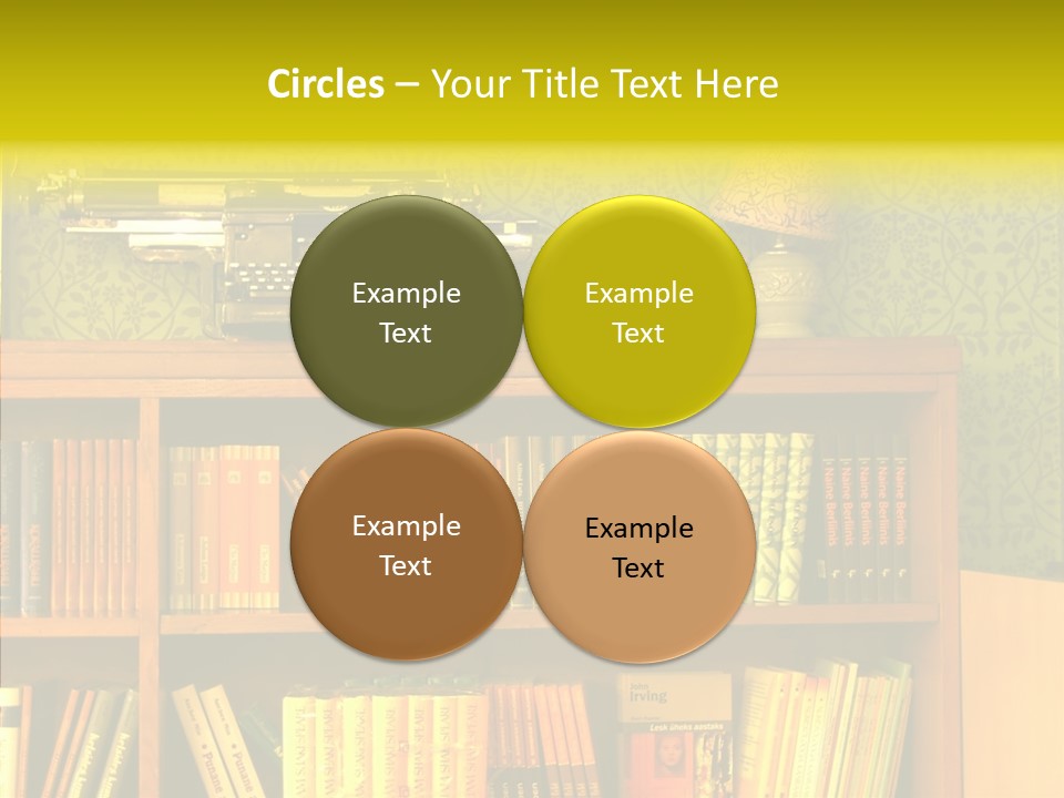 Touching Hand Old PowerPoint Template