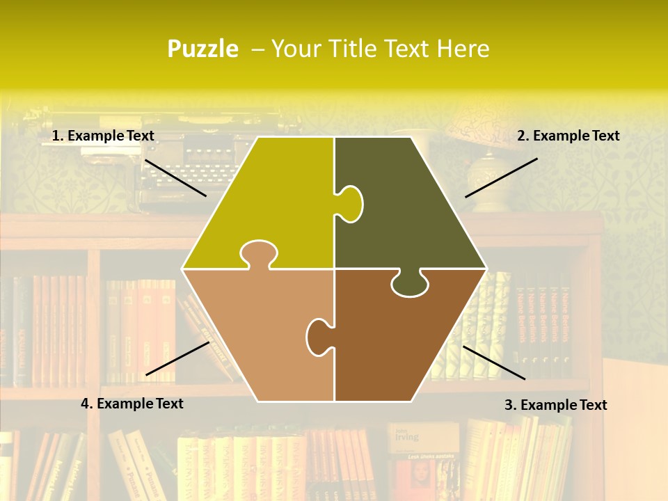 Touching Hand Old PowerPoint Template