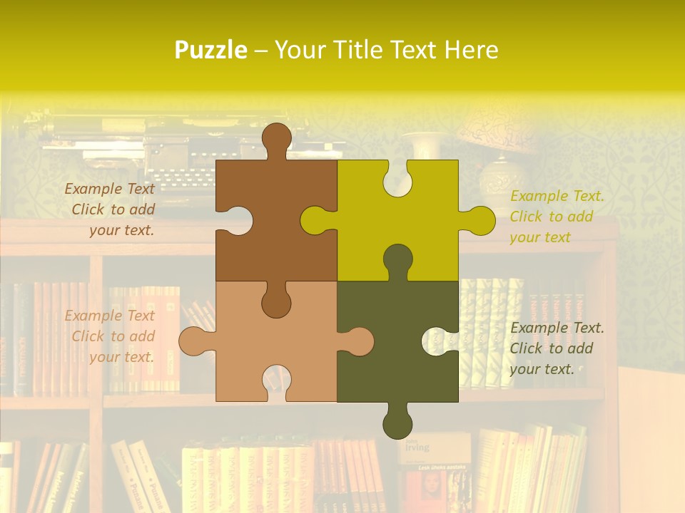 Touching Hand Old PowerPoint Template