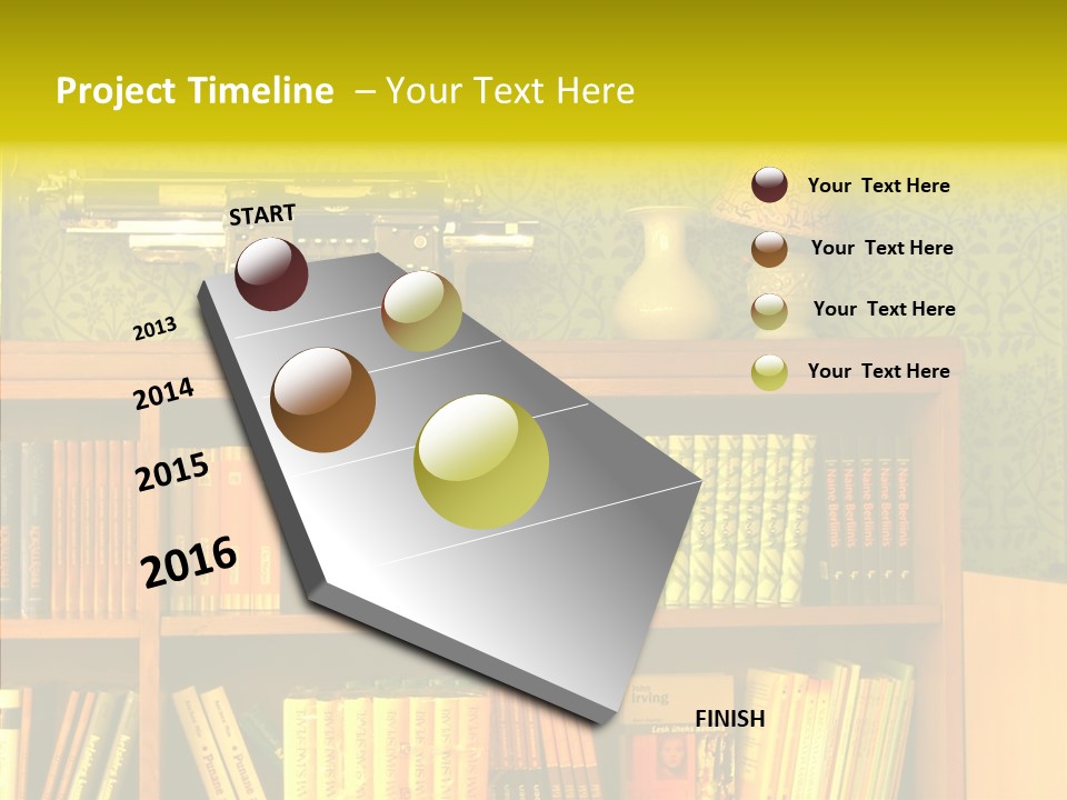 Touching Hand Old PowerPoint Template