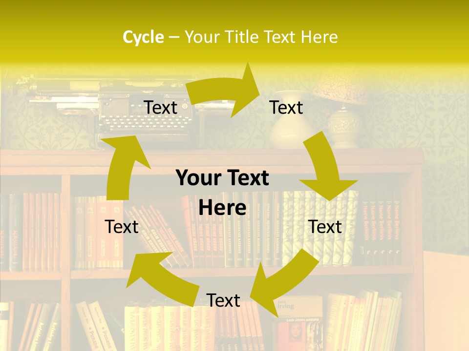 Touching Hand Old PowerPoint Template