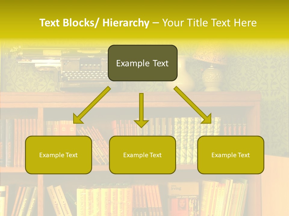Touching Hand Old PowerPoint Template
