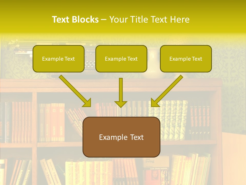 Touching Hand Old PowerPoint Template