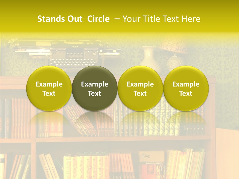 Touching Hand Old PowerPoint Template